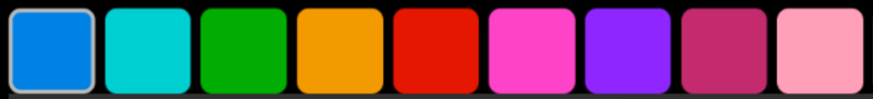 Note Color Buttons